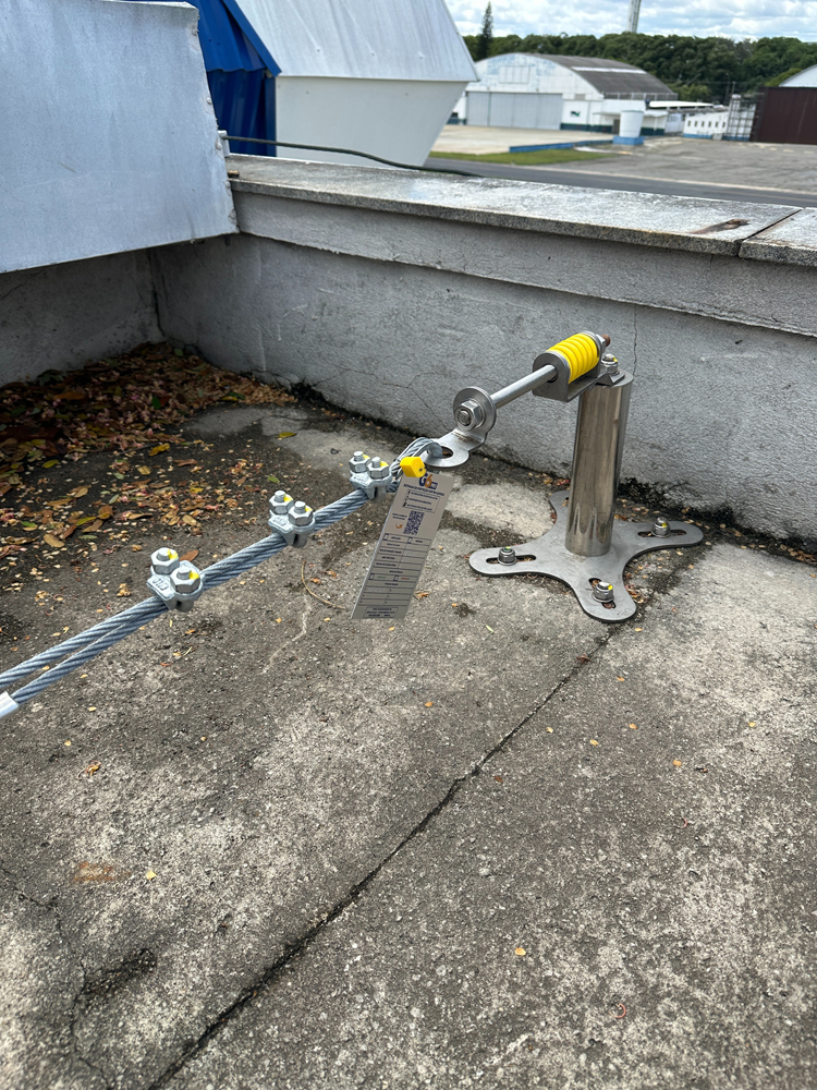 Sistemas de Proteção Contra Quedas instalados pela G6Pro