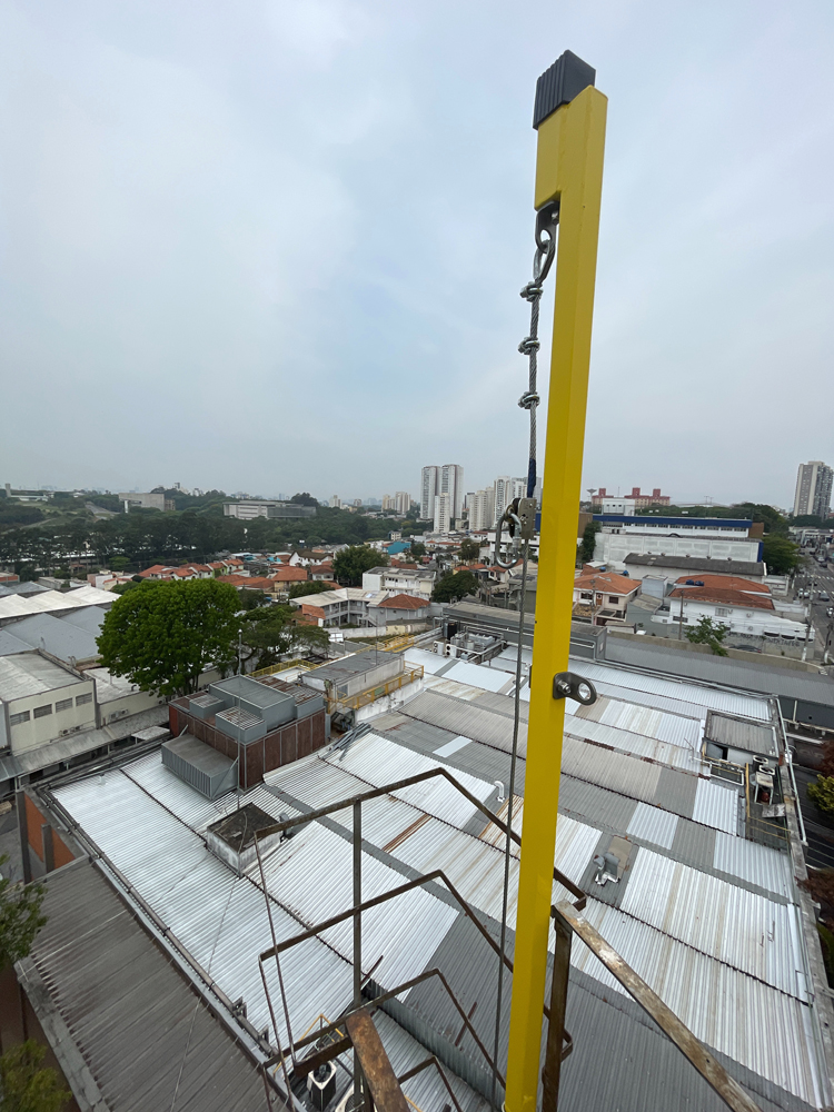 Sistemas de Proteção Contra Quedas instalados pela G6Pro
