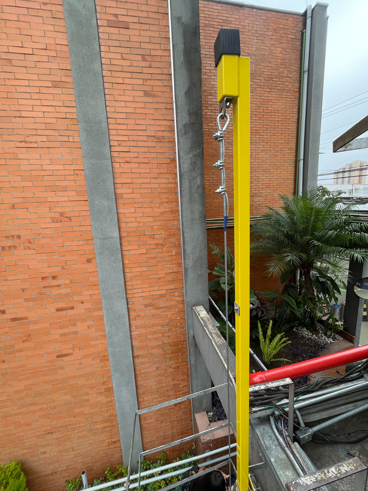 Sistemas de Proteção Contra Quedas instalados pela G6Pro