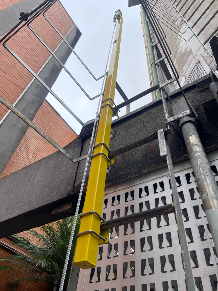 Sistemas de Proteção Contra Quedas instalados pela G6Pro