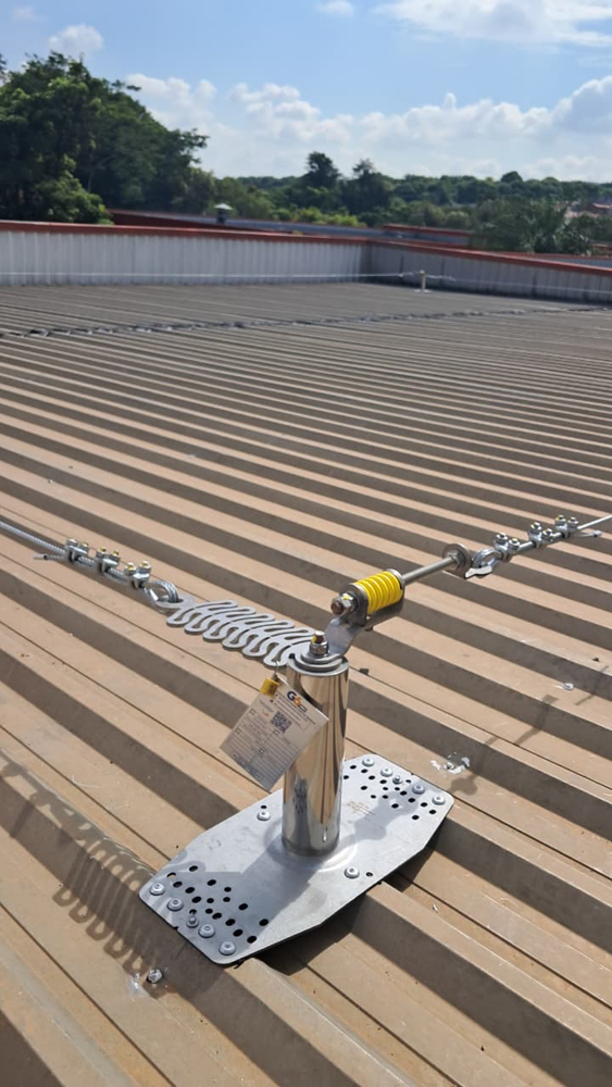 Sistemas de Proteção Contra Quedas instalados pela G6Pro